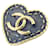 Spilla Chanel ABC729 Blu e Oro D'oro