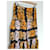 Falda Sandro con estampado floral Negro Rosa Naranja - vista 2