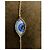 Autre Marque Lito Bracciale Petit Blue Evil Eye in Oro Giallo e Zaffiri Bianco D'oro - vista 5