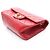 Borsa a tracolla Chanel 2.55 in pelle di vitello rossa Rosso - vista 10