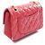 Borsa a tracolla Chanel 2.55 in pelle di vitello rossa Rosso - vista 2