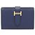 Tarjetero Mini Business Hermès Bearn Azul marino