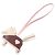 Hermès Hermes Rodeo Robeocool PM Accessorio Charm Marrone Rosa Crudo