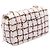 Borsa a Spalla Chanel Mini Matelassé 20 Nero Rosa Bianco - vista 2