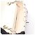 Borsa a Spalla Chanel Mini Matelassé 20 Nero Rosa Bianco - vista 3