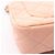 Borsa a tracolla Chanel Mini Matelassé 20 in agnello rosa - vista 10