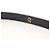 Cintura Chanel in pelle nera e placca con logo in metallo Nero - vista 5