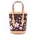 Borsa Louis Vuitton LV x TM Nano Bucket Monogram Cherry Blossom Marrone Multicolore