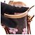 Borsa Louis Vuitton LV x TM Nano Bucket Monogram Cherry Blossom Marrone Multicolore - vista 7