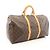 Borsa Boston Louis Vuitton Keepall 50 Monogram Marrone Monogramma - vista 2