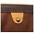 Borsa Boston Louis Vuitton Keepall 50 Monogram Marrone Monogramma - vista 5