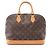 Borsa Louis Vuitton Alma PM Monogram Marrone Monogramma