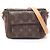 Borsa a Spalla Louis Vuitton Vivacite PM Marrone Monogramma