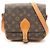 Borsa a Spalla Louis Vuitton Cartouchiere MM Marrone