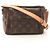 Borsa a Spalla Louis Vuitton Vivacite PM Monogram Marrone Monogramma