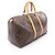 Borsa Boston Louis Vuitton Keepall 45 Monogram Marrone - vista 2