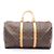Borsa Boston Louis Vuitton Keepall 50 Marrone