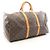 Borsa Boston Louis Vuitton Keepall 50 Marrone - vista 2