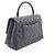 Borsa Chanel Coco Handle 29 Top Flap Blu navy - vista 2