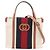 Borsa Tote Mini 2-Way Interlocking G Gucci Marrone Bianco Multicolore