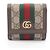 Cartera Bi-fold Ophidia GG Supreme Gucci Castaño Beige