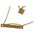 Ginette NY Collana Baguette on Chain in oro giallo 18K D'oro - vista 6