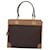 Céline Celine Vintage Macadam Canvas and Leather Braun - Ansicht 2