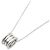 Bulgari Collana Bvlgari B-zero1 in oro bianco 18K Argento