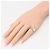 Bulgari Bvlgari Tronchetto Ring Silber Golden - Ansicht 8