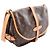 Borsa a tracolla Louis Vuitton Saumur 30 Monogram Marrone Monogramma - vista 2