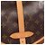 Borsa a tracolla Louis Vuitton Saumur 30 Monogram Marrone Monogramma - vista 8