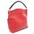 Borsa a tracolla Louis Vuitton Bagatelle Monogram Empreinte Nero Rosso - vista 2