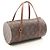 Borsa Louis Vuitton Papillon 26 Marrone Monogramma - vista 2