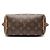 Borsa Louis Vuitton Monogram Speedy Bandoulière 20 Marrone - vista 3