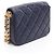 Timeless Borsa Chanel Matelassé Small Flap Blu navy - vista 2