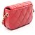 Borsa a tracolla mini matelassé Chanel Rosso - vista 2