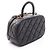 Borsa a tracolla 2-Way Chanel Matelassé Mini Bowling Nero - vista 2