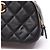 Borsa a tracolla 2-Way Chanel Matelassé Mini Bowling Nero - vista 6