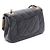 Borsa Chanel Mini Flap in agnello nero - vista 2