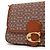 Coach Soft Tabby Borsa a Spalla in Micro Jacquard Signature Marrone Monogramma - vista 4