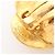Orecchini a clip Chanel Coco Mark Flower placcati oro D'oro - vista 3