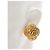 Orecchini a clip Chanel Coco Mark Flower placcati oro D'oro - vista 4