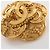 Orecchini a clip Chanel Coco Mark Flower placcati oro D'oro - vista 8