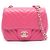 Mini borsa a tracolla Chanel Chevron V-Stitch Rosa