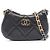 Borsa Hobo Chanel 19 Matelassé Small Nero