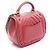 Mini borsa a tracolla 2-way Chanel Top Handle Chevron V-Stitch Rosso - vista 2
