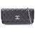 Timeless Borsa a tracolla Chanel Matelassé Nera Nero