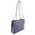 Borsa a tracolla Chanel Matelassé in pelle Caviar Blu navy - vista 2