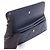 Borsa a tracolla Chanel Matelassé in pelle Caviar Blu navy - vista 6