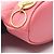 Borsa a tracolla Chanel Matelassé in agnello rosa - vista 6
